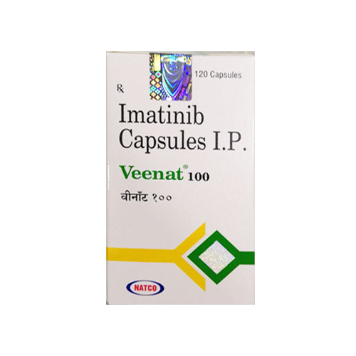 格列卫 甲磺酸伊马替尼片 Imatinib 印度Natco veenat 100mg/120粒