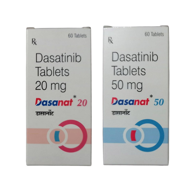 施达赛 依尼舒 达沙替尼片20mg/50mg*60片/盒 dasanat Dasatinib