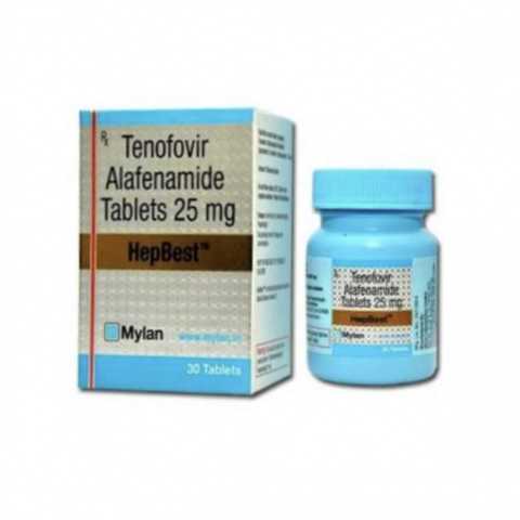迈兰TAF（富马酸丙酚替诺福韦片）30片/盒 HepBest Tenofovir alafenamide Tablets