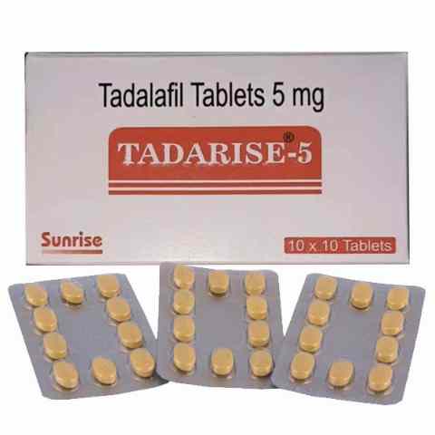 印度sunrise 希爱力5毫克 五毫克 他达拉非片 5mg*100片 Tadarise-5 Tadalafil Tablets 5mg