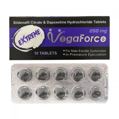 印度紫蝌蚪超级万艾可双效片 EXTREME VegaForce 10粒/盒