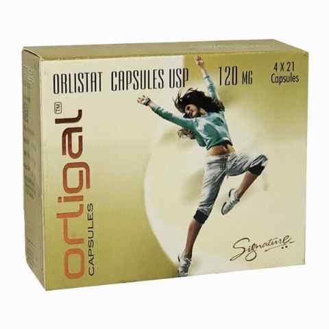奥利司他胶囊84粒装 Orligal orlistat 印度排油丸