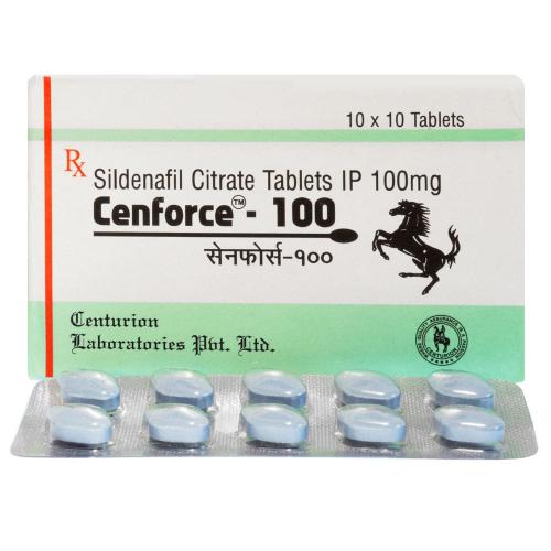 马牌万艾可单效片 西地那非100毫克 印度伟哥 Sildenafil Citrate Tablets Cenforce 100mg10片100片