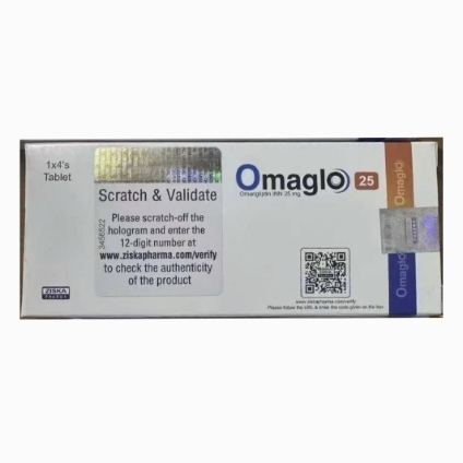 杰西卡替西口服替代版 奥格列汀25毫克控糖辅助减重 Omaglo25 omarigliptin 孟加拉ziskapharma