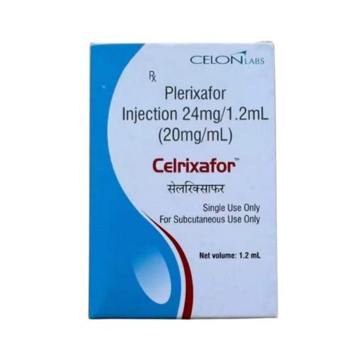 印度蓝盒普乐沙福注射液1.2ml 24mg Celrixafor Plerixafor Injection