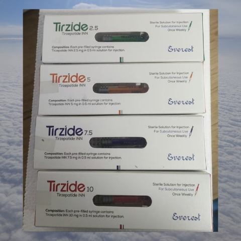 珠峰替西帕肽注射手推针 替尔泊肽2.5mg 5mg 7.5mg 10mg Tirzide Tirzepatide INN Everest孟加拉