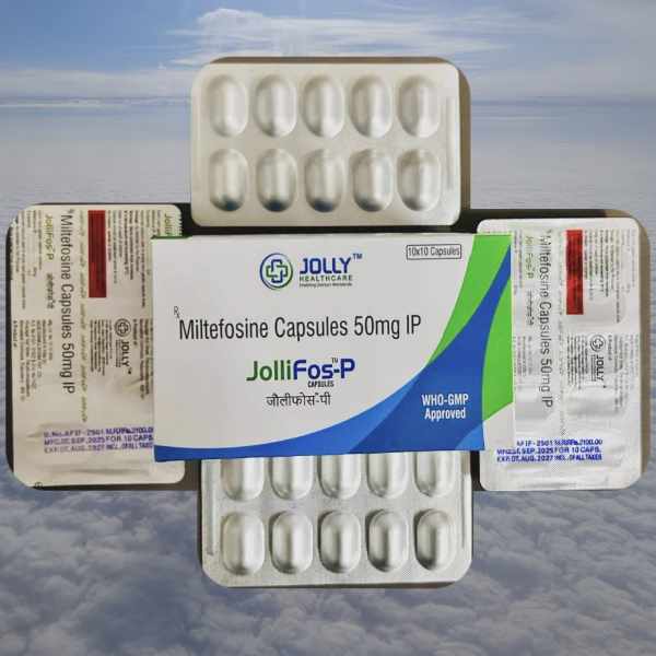 米替福新胶囊 利什曼病 阿米巴原虫感染脑炎 Miltefosine Capsules 50mg IP JolliFos - P JOLLY HEALTHCARE
