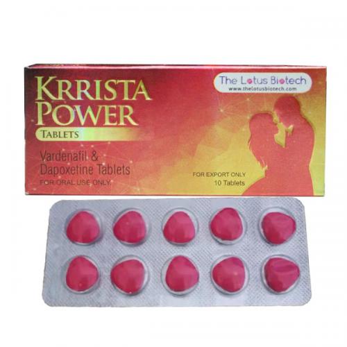 巅峰超艾 凯瑞超级艾力达双效片 KRRISTA Power The Lotus Biotech莲花生物