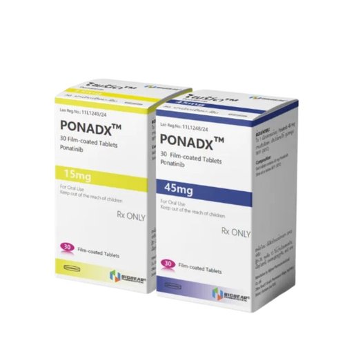 普纳替尼片15mg/45mg*30片/盒 PONADX Ponatinib