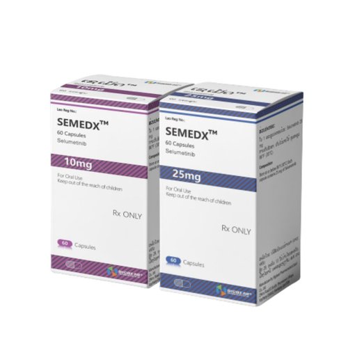司美替尼胶囊10mg/25mg*60粒/盒 Semedx Selumetinib