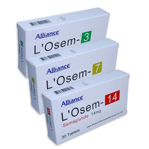 司美格鲁肽片3mg/7mg/14mg*30片/盒 LOsem Semaglutide Tablets