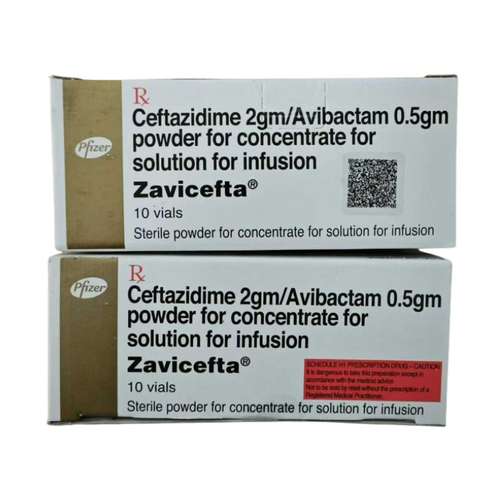 思福妥 注射用头孢他啶阿维巴坦钠2.5g*10瓶 Zavicefta Ceftazidime and Avibactam for In