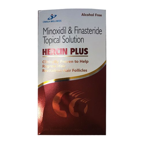 米诺地尔和非那雄胺复方喷雾(HERCIN PLUS) 60ml Minoxidil & Finasteride Topocal Sol